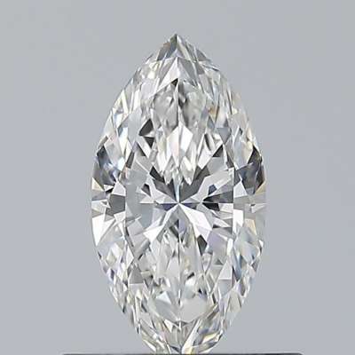 Certified Diamond GIA Carats 0.5 Color F Clarity VVS1  -  EX  EX Fluorescence NON Brown No Green No Milky No EyeClean 100%