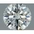 Certified Diamond IGI Carats 0.3 Color H Clarity VS1  EX  EX  EX Fluorescence NON Brown No Green No Milky No EyeClean 100%