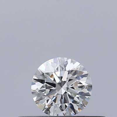 Certified Diamond GIA Carats 0.25 Color F Clarity VVS1  EX  EX  EX Fluorescence NON Brown No Milky No EyeClean 100%