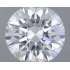 Certified Diamond GIA Carats 0.55 Color F Clarity VVS1  EX  EX  EX Fluorescence FNT Brown No Green No Milky No EyeClean 100%