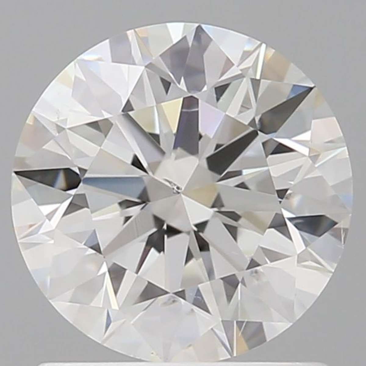 Certified Diamond GIA Carats 1.01 Color F Clarity SI2  EX  EX  EX Fluorescence NON Brown No Green No Milky No EyeClean 100%