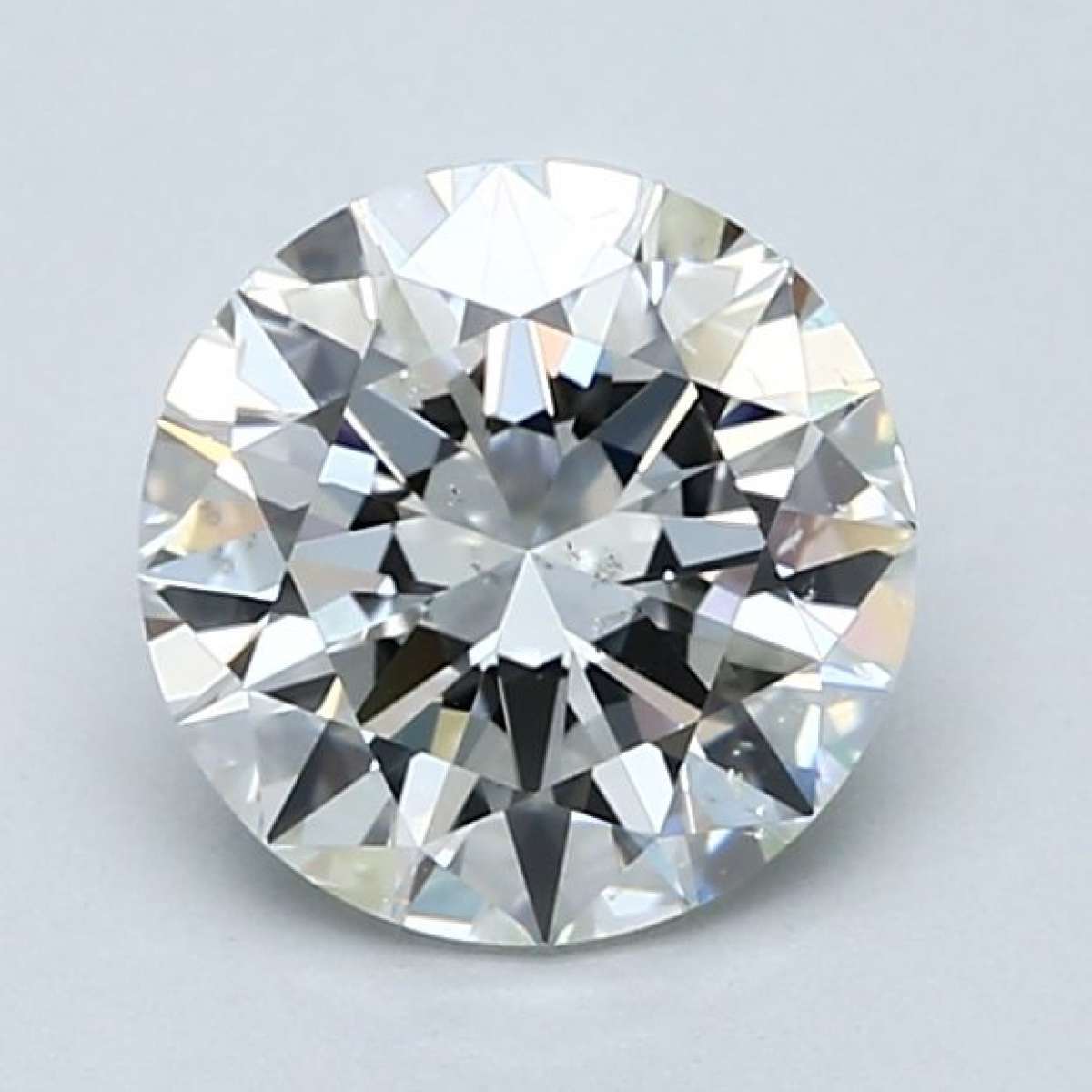 Diamante Certificato GIA Carati 1.71 Colore G Purezza SI2  EX  EX  EX Fluorescenza NON Brown No Green No Milky No EyeClean 100%