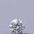 Certified Diamond IGI Carats 0.18 Color F Clarity VVS2  EX  EX  EX Fluorescence NON Brown No Milky No EyeClean 100%
