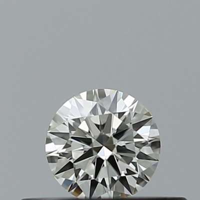 Certified Diamond IGI Carats 0.18 Color H Clarity VVS1  EX  EX  EX Fluorescence NON Brown No Milky No EyeClean 100%