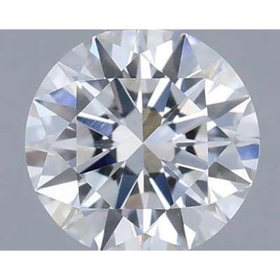 Certified Diamond GIA Carats 0.38 Color F Clarity VS2  EX  EX  EX Fluorescence NON Brown No Green No Milky No EyeClean 100%