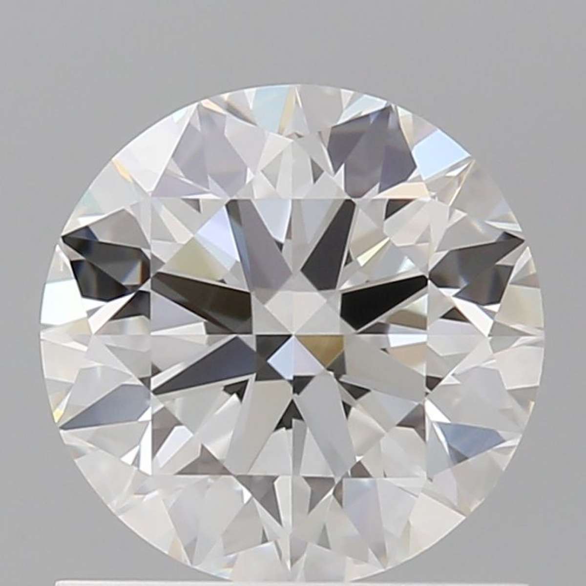Certified Diamond GIA Carats 1.0 Color F Clarity VVS2  VG  EX  EX Fluorescence NON Brown No Green No Milky No EyeClean 100%
