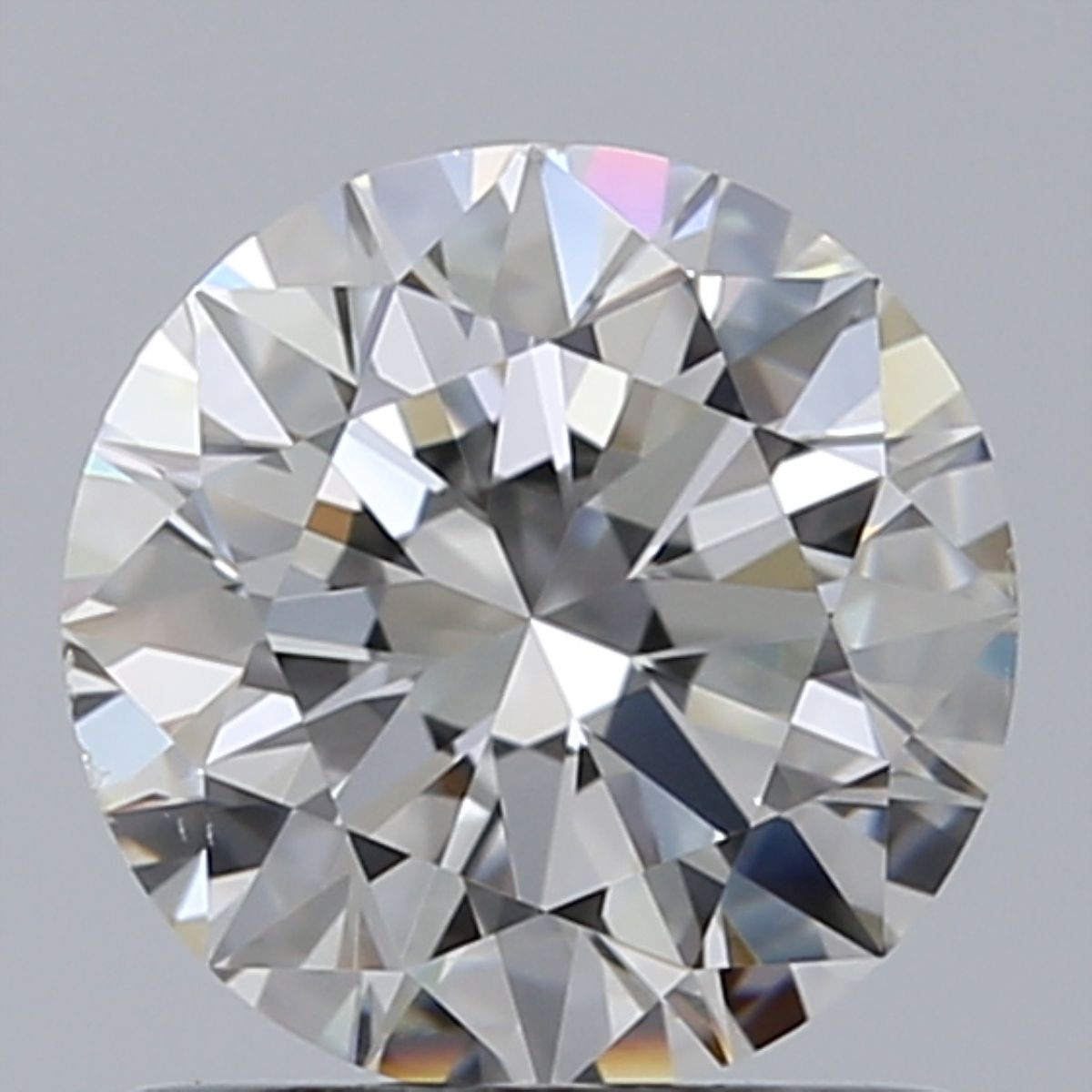 Certified Diamond GIA Carats 1.01 Color H Clarity VS2  EX  EX  EX Fluorescence NON Brown No Milky No EyeClean 100%