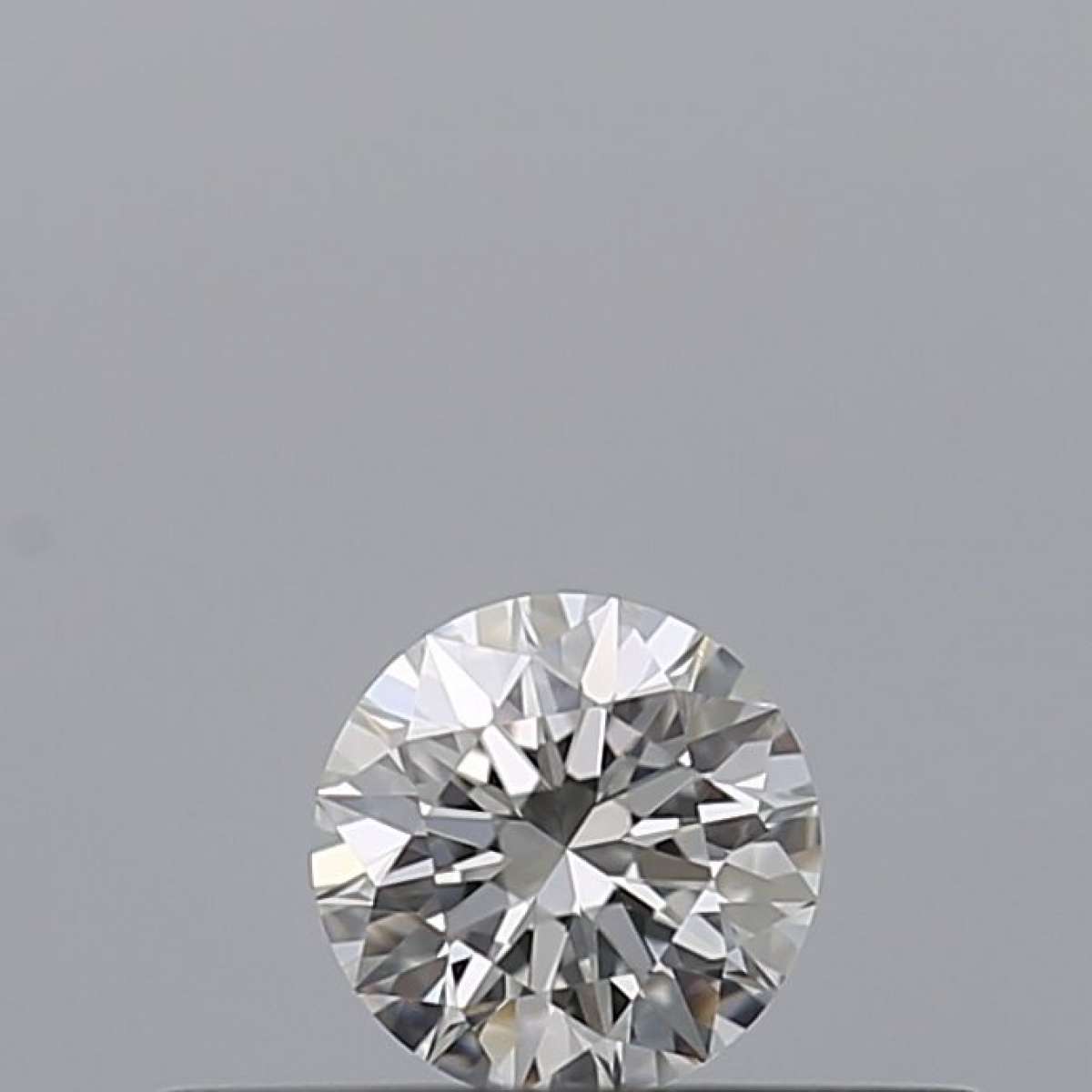 Certified Diamond GIA Carats 0.18 Color F Clarity VVS2  EX  EX  EX Fluorescence NON Brown No Milky No EyeClean 100%