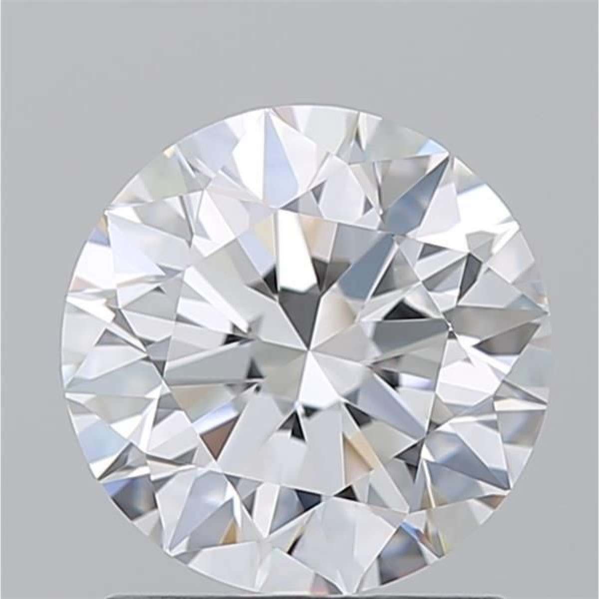 Certified Diamond GIA Carats 1.5 Color D Clarity VVS2  EX  EX  EX Fluorescence FNT Brown No Green No Milky No EyeClean 100%