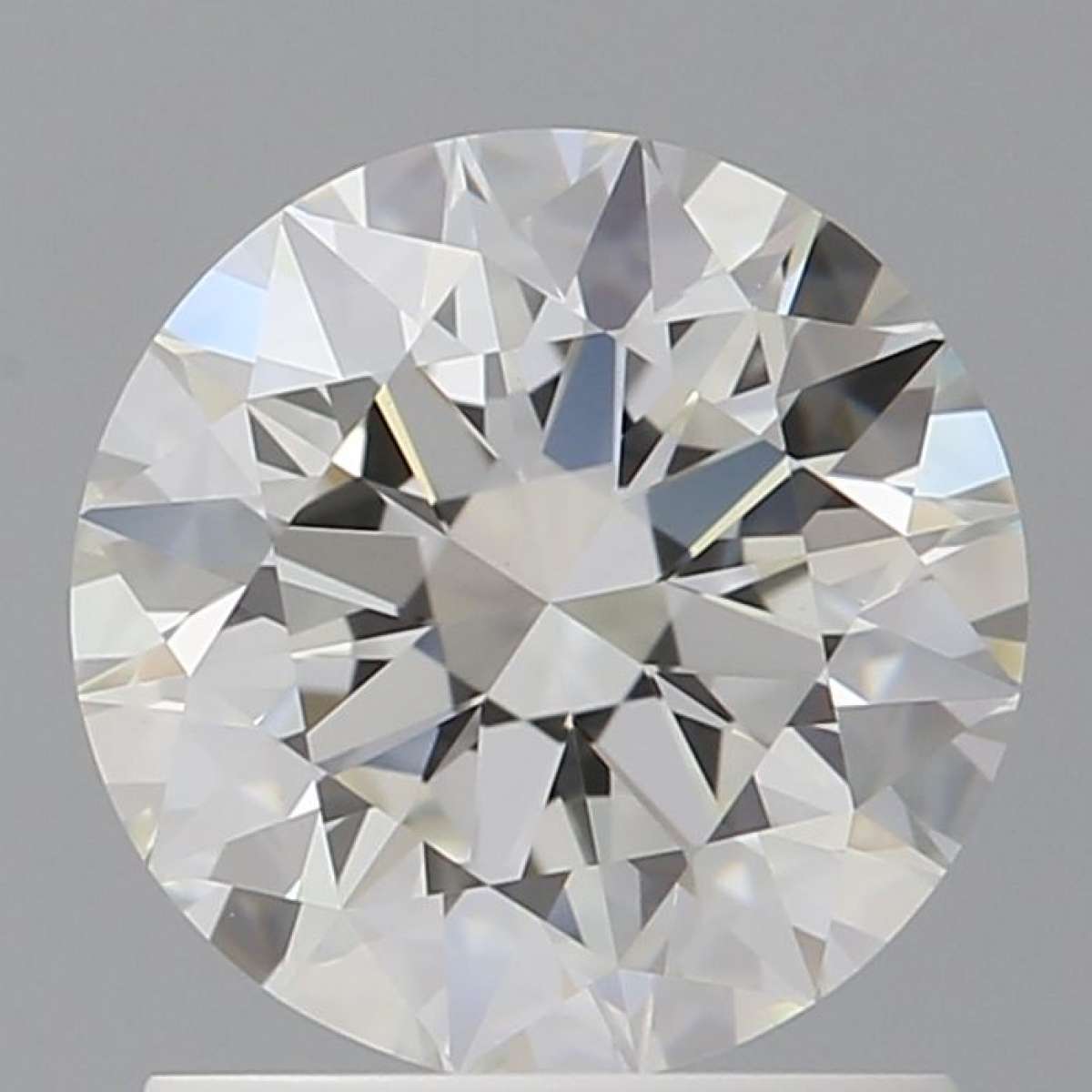 Certified Diamond GIA Carats 1.31 Color H Clarity VVS2  EX  EX  EX Fluorescence FNT Brown No Green No Milky No EyeClean 100%