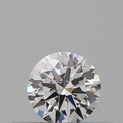 Certified Diamond GIA Carats 0.18 Color D Clarity VS2  EX  VG  VG Fluorescence NON Brown No Green No Milky No EyeClean 100%