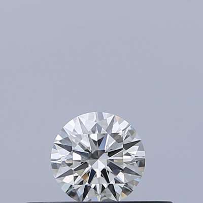 Certified Diamond IGI Carats 0.19 Color G Clarity VVS2  EX  EX  EX Fluorescence NON Brown No Milky No EyeClean 100%