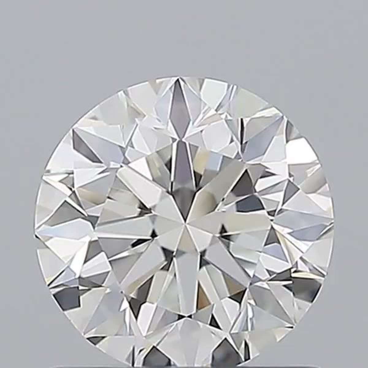 Certified Diamond IGI Carats 1.01 Color F Clarity VVS1  VG  EX  EX Fluorescence FNT Brown No Green No Milky No EyeClean 100%