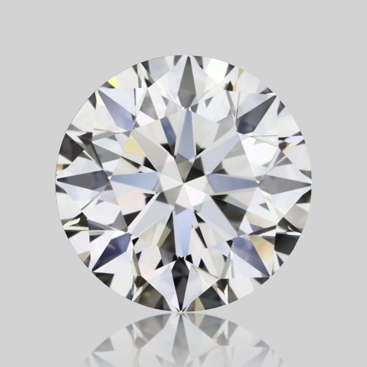 Diamante Certificato HRD Carati 0.9 Colore F Purezza VVS2  EX  EX  EX Fluorescenza NON Brown No Green No Milky No EyeClean 100%