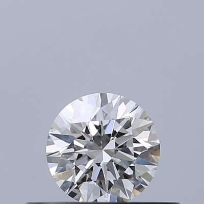 Certified Diamond GIA Carats 0.3 Color E Clarity VVS2  EX  EX  EX Fluorescence NON Brown No Green No Milky No EyeClean 100%