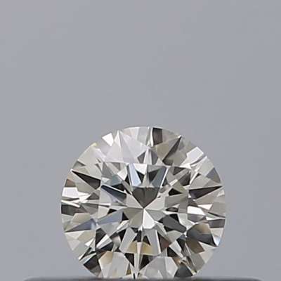 Certified Diamond IGI Carats 0.19 Color G Clarity VVS1  EX  EX  EX Fluorescence NON Brown No Milky No EyeClean 100%