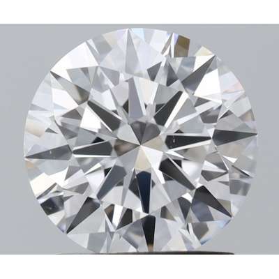 Certified Diamond GIA Carats 1.51 Color D Clarity VS1  EX  EX  EX Fluorescence FNT Brown No Green No Milky No EyeClean 100%