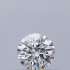 Certified Diamond GIA Carats 0.27 Color F Clarity VVS2  EX  EX  EX Fluorescence NON Brown No Milky No EyeClean 100%