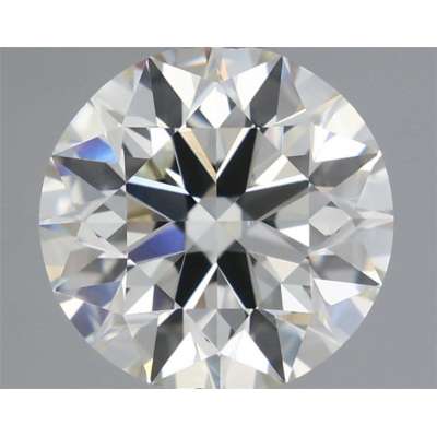 Certified Diamond IGI Carats 1.9 Color H Clarity VVS2  EX  EX  EX Fluorescence NON Brown No Green No Milky No EyeClean 100%