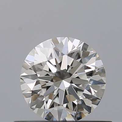 Certified Diamond GIA Carats 0.51 Color F Clarity VVS2  EX  EX  EX Fluorescence NON Brown No Milky No EyeClean 100%