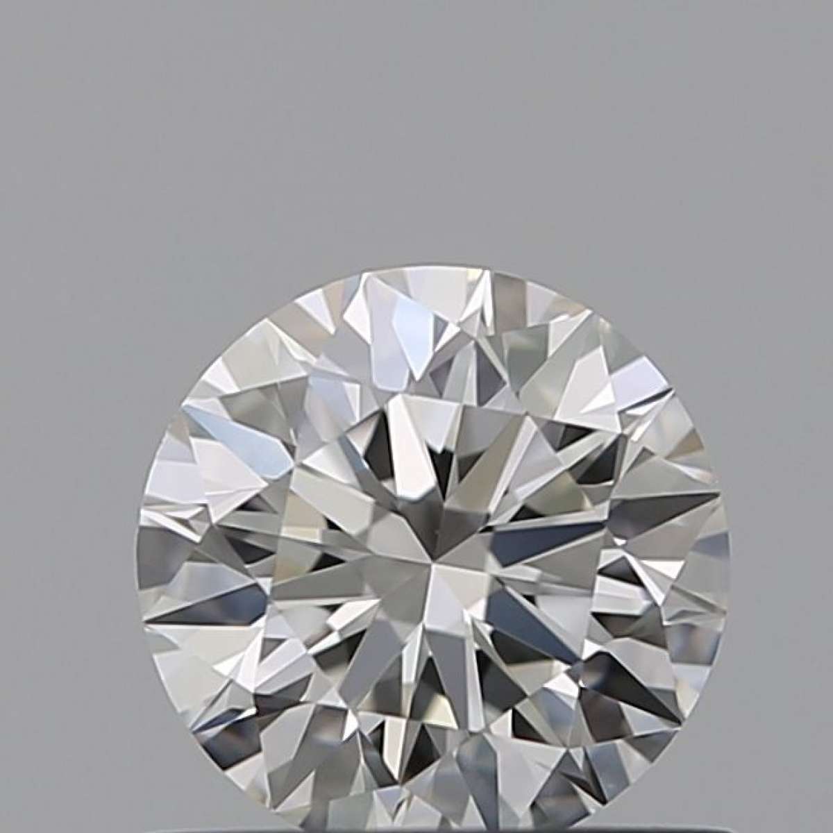 Certified Diamond GIA Carats 0.59 Color H Clarity VVS2  EX  EX  EX Fluorescence NON Brown No Milky No EyeClean 100%
