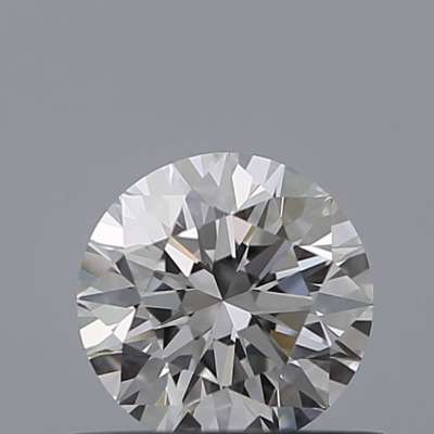 Certified Diamond GIA Carats 0.5 Color E Clarity VVS2  EX  EX  EX Fluorescence NON Brown No Green No Milky No EyeClean 100%