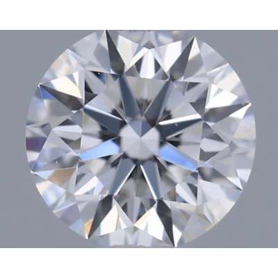 Certified Diamond GIA Carats 0.3 Color D Clarity VS2  EX  EX  EX Fluorescence MED Brown No Green No Milky No EyeClean 100%