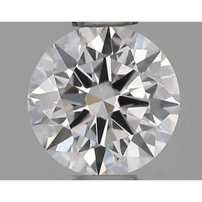 Certified Diamond GIA Carats 0.38 Color E Clarity VVS2  EX  EX  EX Fluorescence FNT Brown No Green No Milky No EyeClean 100%