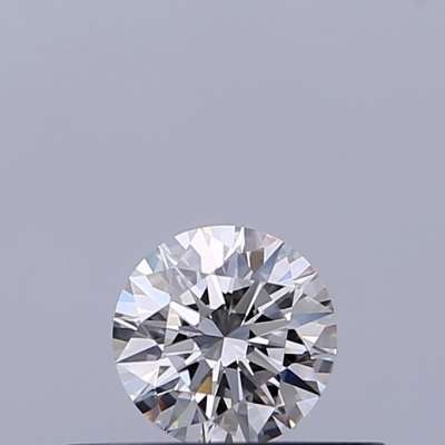 Certified Diamond GIA Carats 0.25 Color E Clarity VVS1  EX  EX  EX Fluorescence NON Brown No Green No Milky No EyeClean 100%