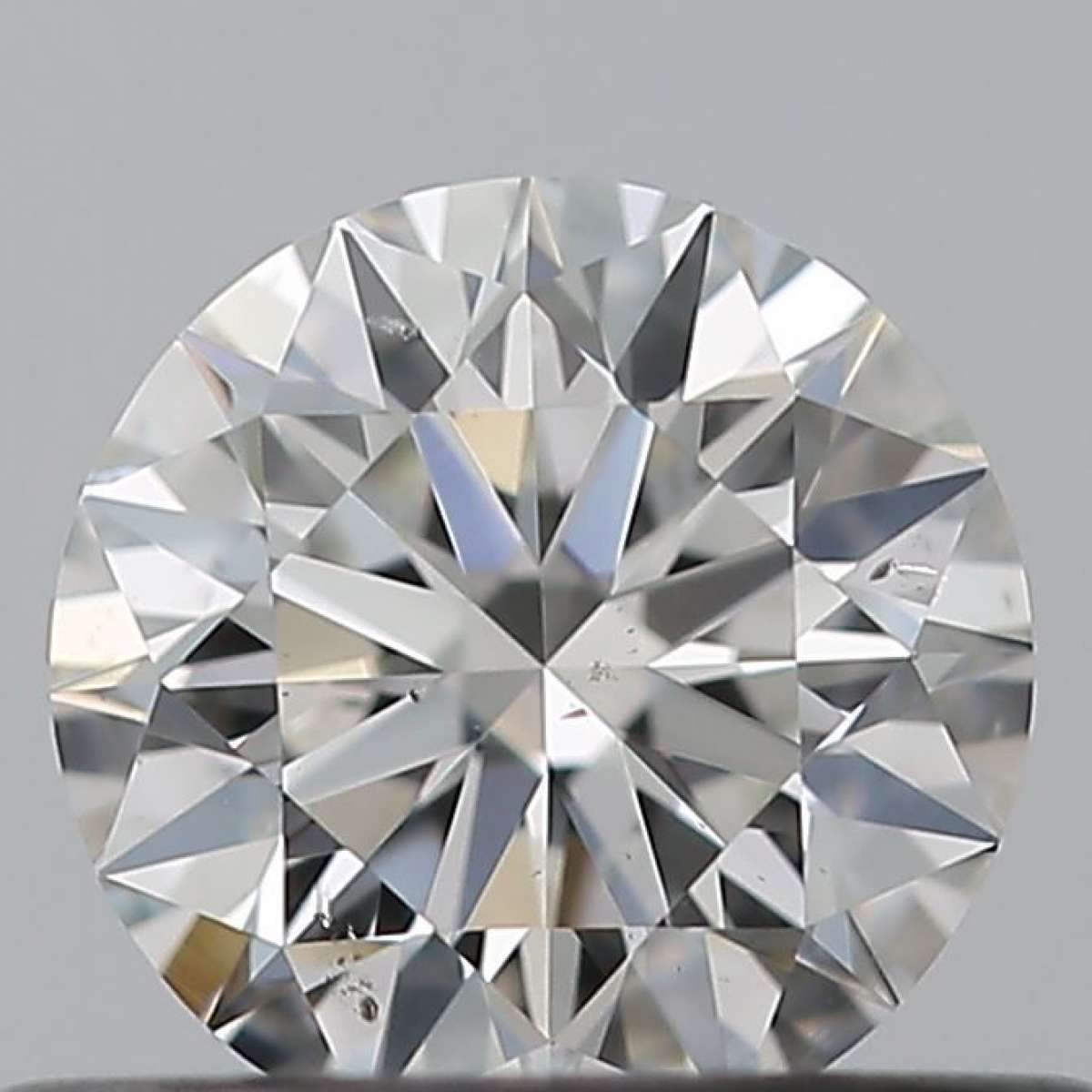 Certified Diamond HRD Carats 0.41 Color F Clarity SI1  EX  EX  EX Fluorescence NON Brown No Milky No EyeClean 100%