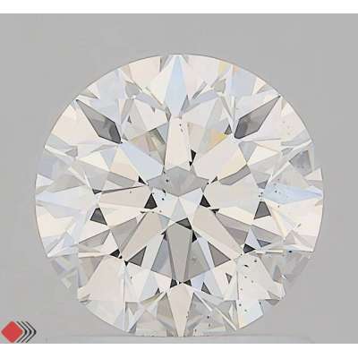 Certified Diamond GIA Carats 1.02 Color H Clarity VS2  EX  EX  EX Fluorescence NON Brown No Milky No EyeClean 100%