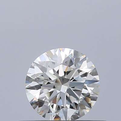 Certified Diamond IGI Carats 0.42 Color G Clarity VVS2  EX  EX  EX Fluorescence NON Brown No Milky No EyeClean 100%