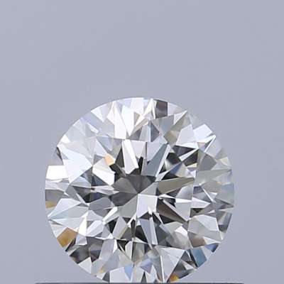 Certified Diamond IGI Carats 0.55 Color E Clarity VVS1  EX  EX  EX Fluorescence NON Brown No Green No Milky No EyeClean 100%