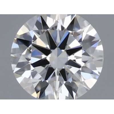 Diamante Certificato GIA Carati 0.18 Colore H Purezza VVS2  VG  EX  EX Fluorescenza NON Brown No Green No Milky No EyeClean 100%