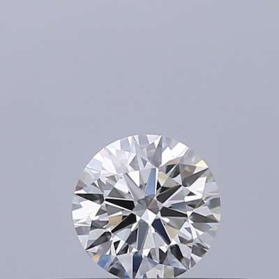 Certified Diamond GIA Carats 0.27 Color E Clarity VVS2  EX  EX  EX Fluorescence NON Brown No Green No Milky No EyeClean 100%