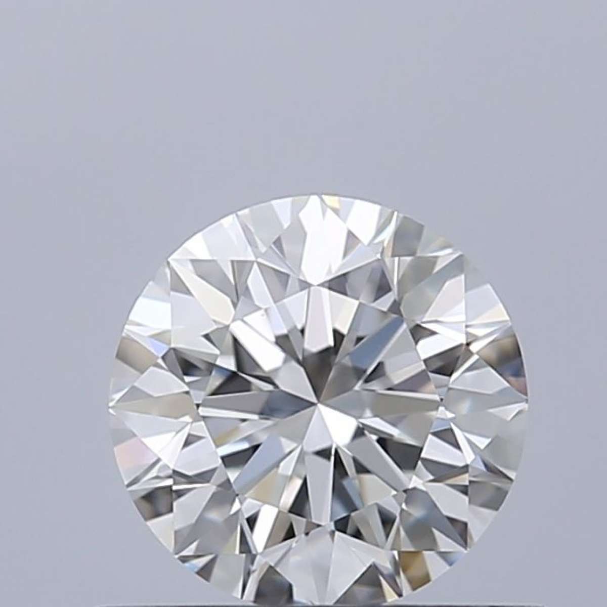 Certified Diamond IGI Carats 0.6 Color F Clarity IF  EX  EX  EX Fluorescence NON Brown No Milky No EyeClean 100%