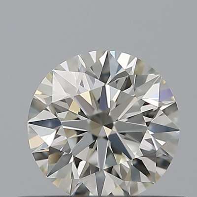 Certified Diamond IGI Carats 0.42 Color H Clarity IF  EX  EX  EX Fluorescence NON Brown No Milky No EyeClean 100%