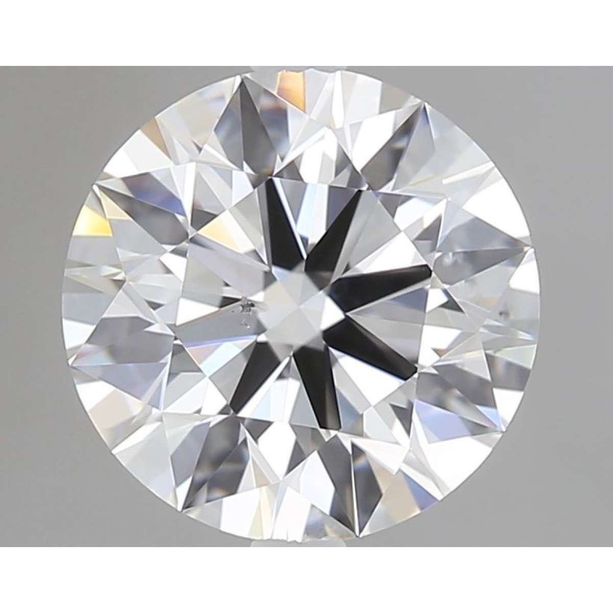 Certified Diamond GIA Carats 1.8 Color F Clarity SI1  EX  EX  EX Fluorescence NON Brown No Green No Milky No EyeClean 100%