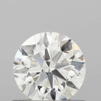 Certified Diamond IGI Carats 0.53 Color H Clarity VS2  EX  EX  EX Fluorescence FNT Brown No Green No Milky No EyeClean 100%