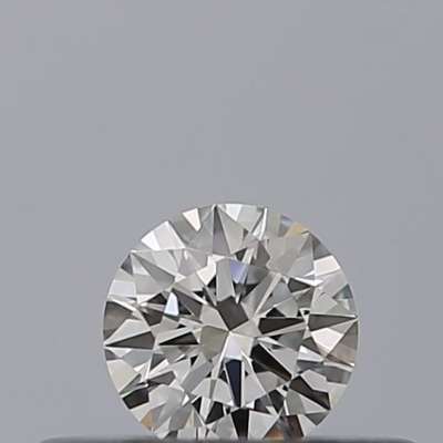 Diamante Certificato GIA Carati 0.18 Colore G Purezza VVS2  EX  EX  EX Fluorescenza MED Brown No Milky No EyeClean 100%