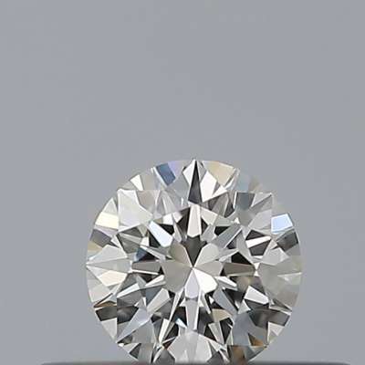 Diamante Certificato GIA Carati 0.19 Colore G Purezza VVS2  EX  VG  EX Fluorescenza FNT Brown No Milky No EyeClean 100%