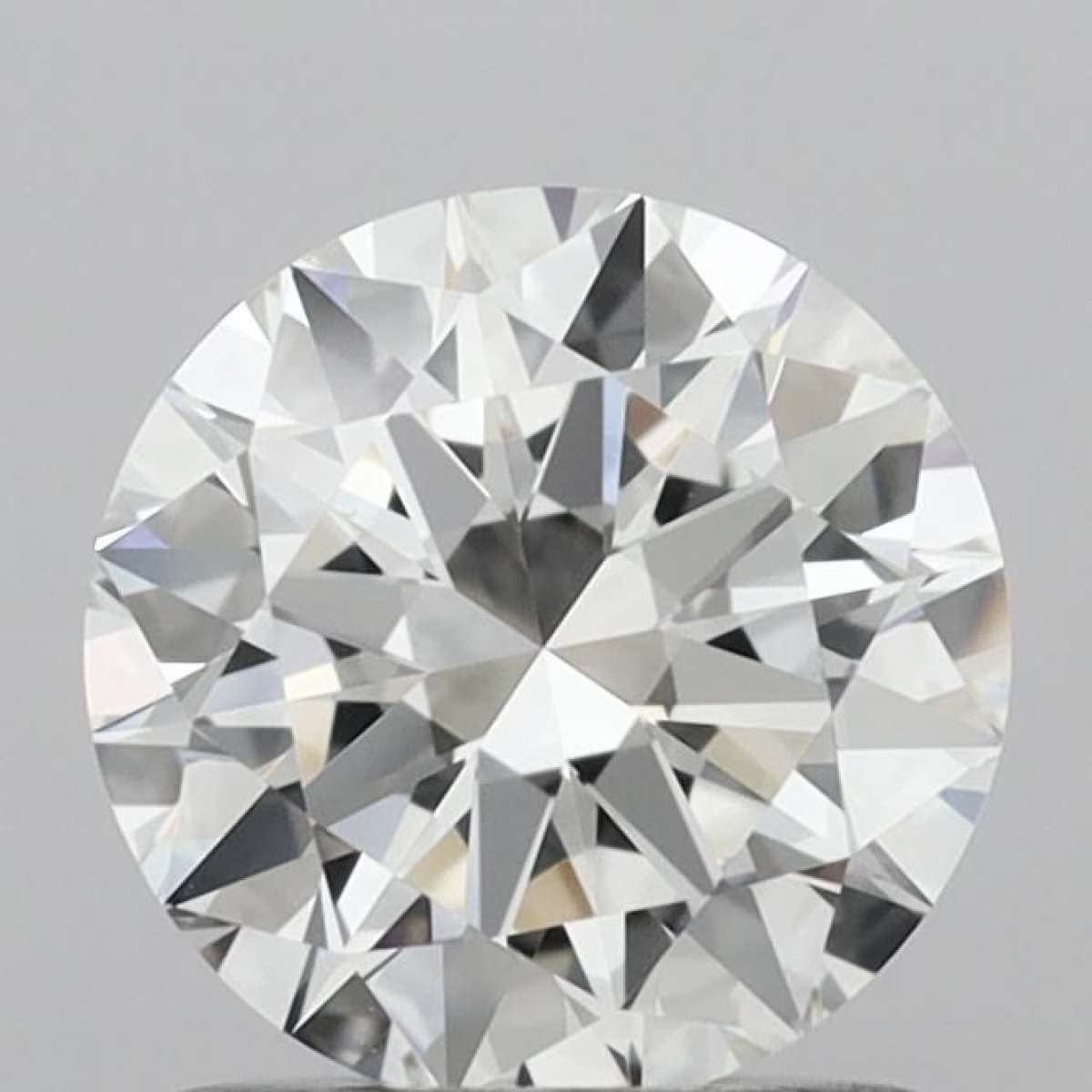 Certified Diamond GIA Carats 1.01 Color F Clarity VVS2  EX  EX  EX Fluorescence NON Brown No Green No Milky No EyeClean 100%