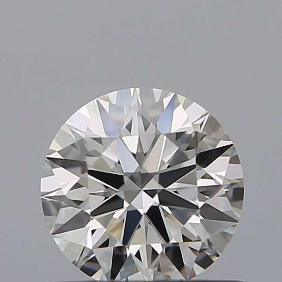 Certified Diamond GIA Carats 0.61 Color G Clarity VVS2  EX  EX  EX Fluorescence FNT Brown No Milky No EyeClean 100%