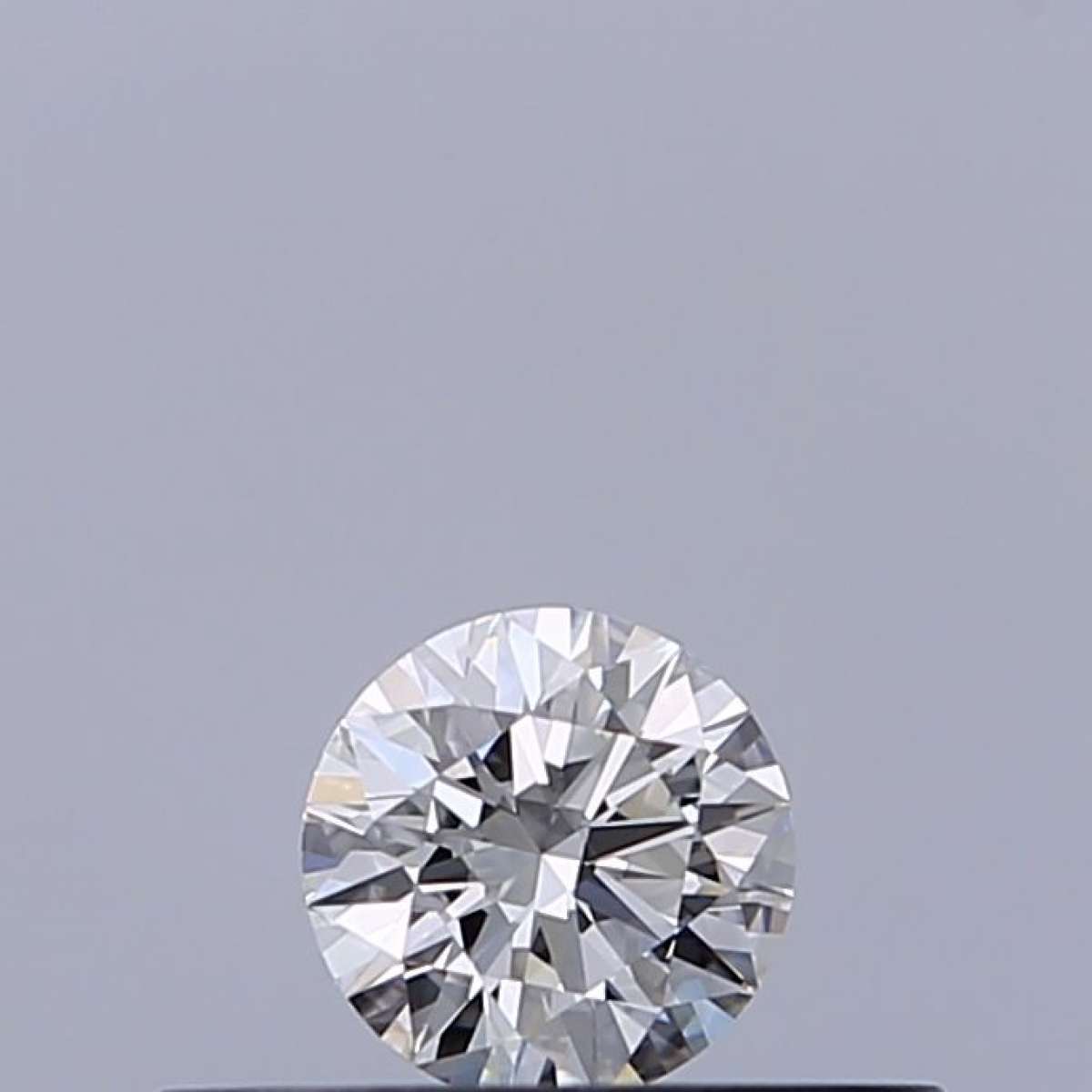 Certified Diamond IGI Carats 0.18 Color F Clarity IF  EX  EX  EX Fluorescence NON Brown No Milky No EyeClean 100%