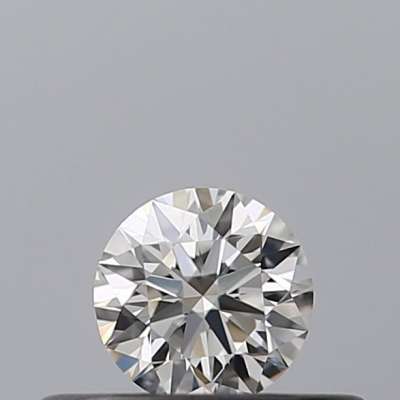 Certified Diamond IGI Carats 0.2 Color F Clarity VVS1  EX  EX  EX Fluorescence NON Brown No Milky No EyeClean 100%