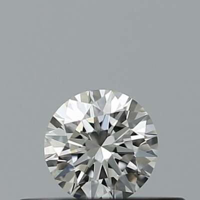 Certified Diamond IGI Carats 0.18 Color F Clarity IF  EX  EX  EX Fluorescence FNT Brown No Milky No EyeClean 100%