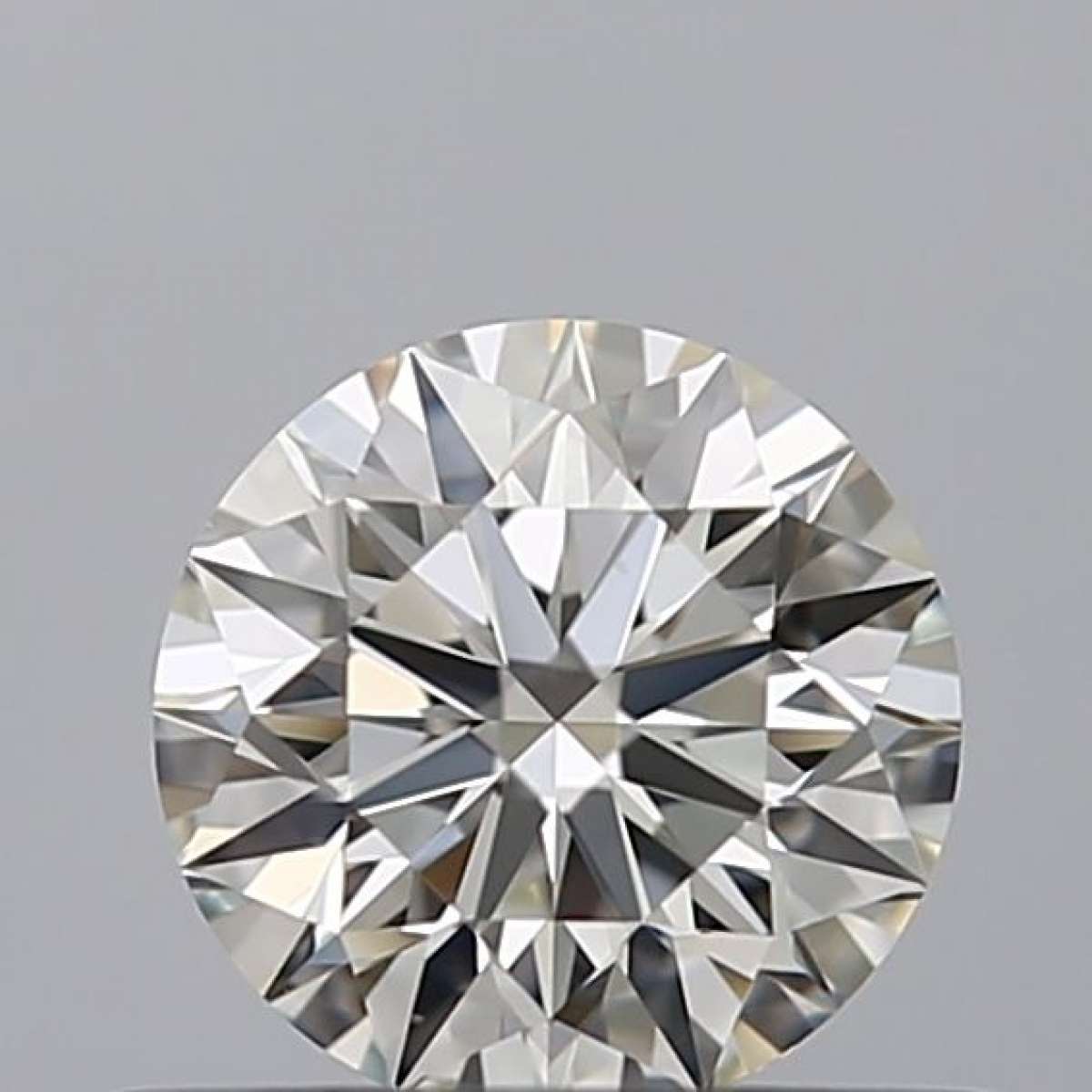 Certified Diamond IGI Carats 0.44 Color H Clarity VVS2  EX  EX  EX Fluorescence NON Brown No Milky No EyeClean 100%