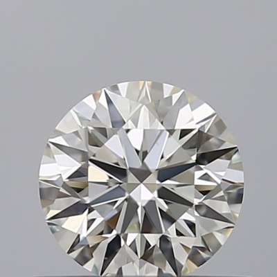 Certified Diamond IGI Carats 0.44 Color H Clarity VVS2  EX  EX  EX Fluorescence NON Brown No Milky No EyeClean 100%