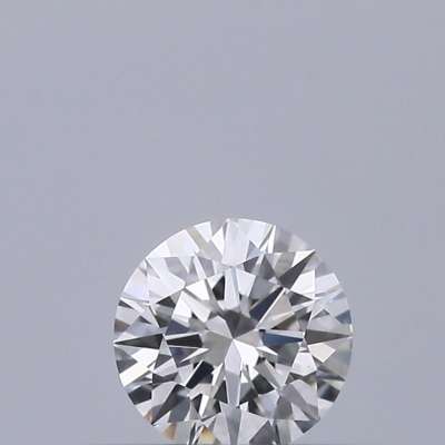 Certified Diamond GIA Carats 0.25 Color E Clarity VVS1  EX  EX  EX Fluorescence NON Brown No Green No Milky No EyeClean 100%