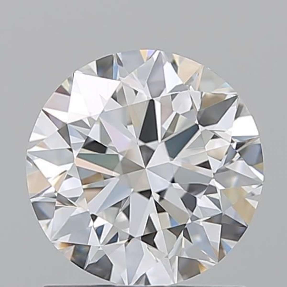 Certified Diamond GIA Carats 1.3 Color E Clarity VVS2  EX  EX  EX Fluorescence NON Brown No Green No Milky No EyeClean 100%